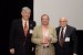 Prof. Grandon Gill, Chair of the Award Ceremony, and Dr. Nagib Callaos, General Chair, giving Prof. Leonid Perlovsky an award "In Appreciation for Delivering a Great Keynote Address at a Plenary Session and for His Continuous Support for the Organization of Important New Events"